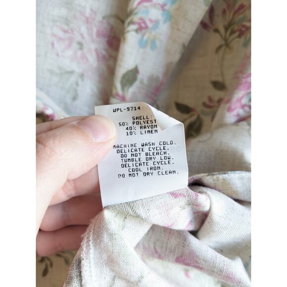 Radcliffe Women's Folded Sleeve Single Button Pink Floral Blazer Jacket Size 14 - Picture 4 of 4